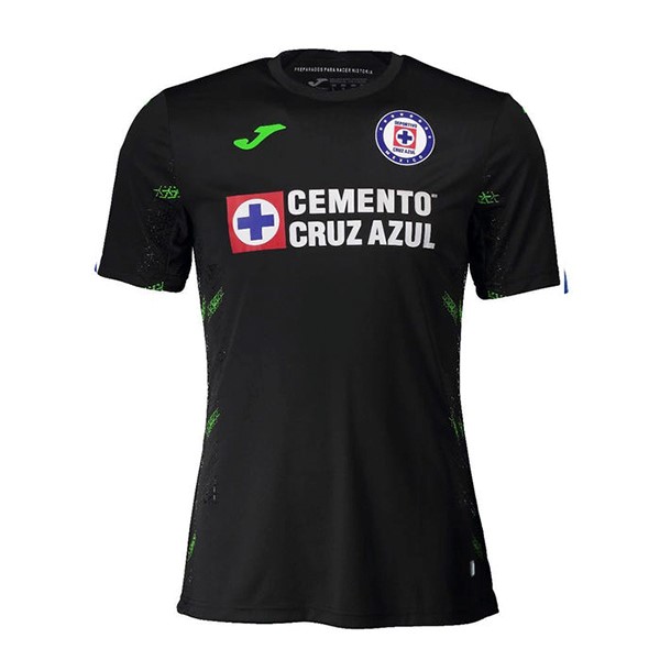 Thailande Maillot Football Cruz Bleu Gardien 2020-21 Noir